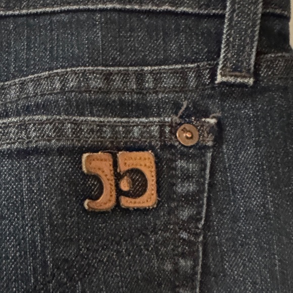 Joe's Jeans Dark Blue Straight Leg Women's Jeans 38” long waist 27” - Picture 4 of 5